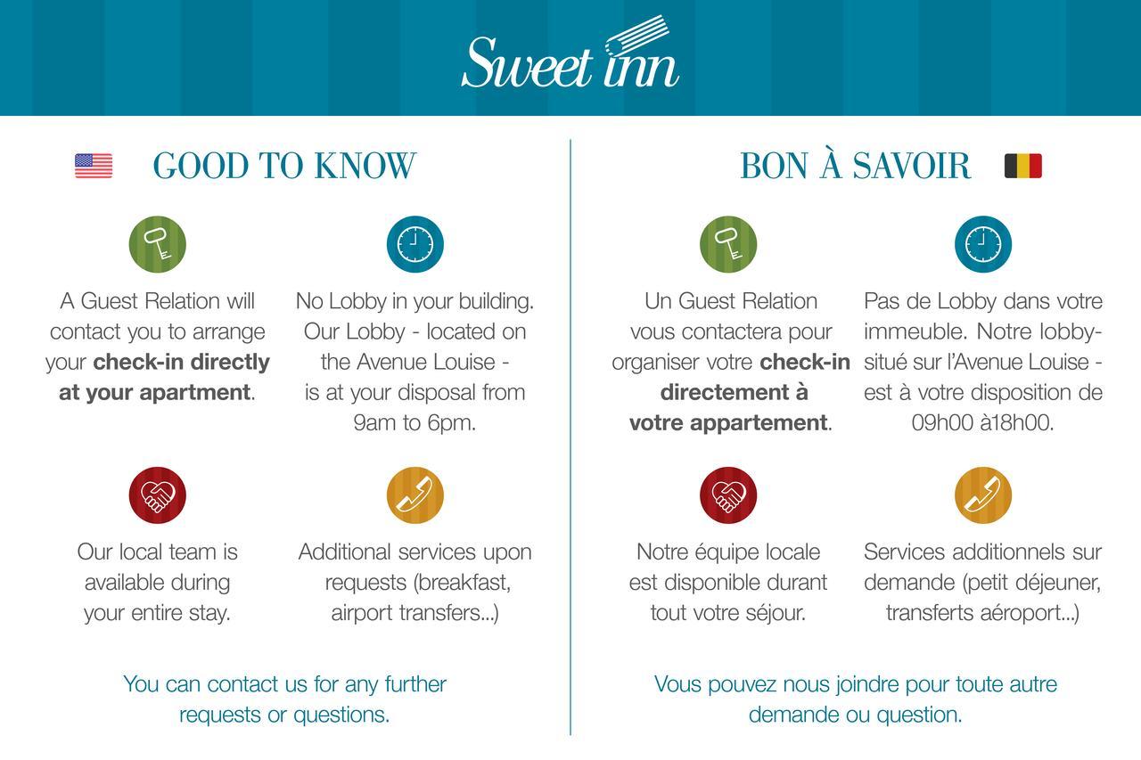 Sweet Inn Apartments -Eu Commission Bruxelles Exterior foto